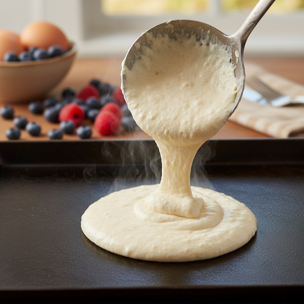 Fuel Your Day: The Ultimate Protein-Packed Cottage Cheese Pancake Stack with Berries - image 2