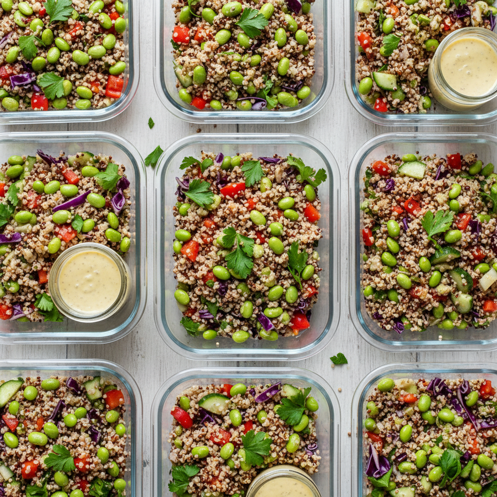 High-Protein Edamame and Quinoa Salad: Your Ultimate Guide to a Nutritious & Delicious Meal - image 2